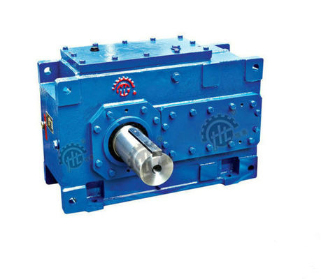 Indústria helicoidal montada pé do redutor da engrenagem do eixo paralelo com material do alojamento da carcaça do ferro